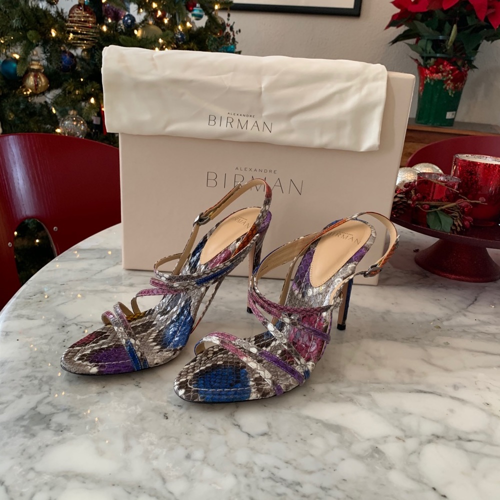 Alexandre Birman Python Size 38 - image 1